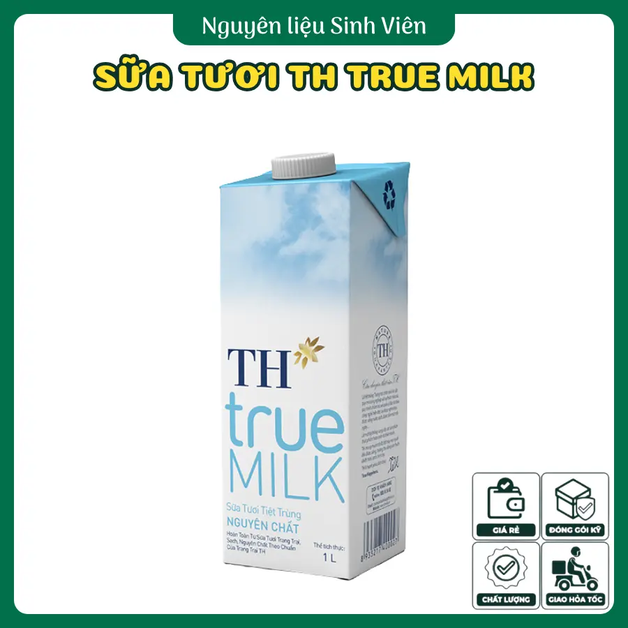 Sữa tươi nguyên kem TH True Milk