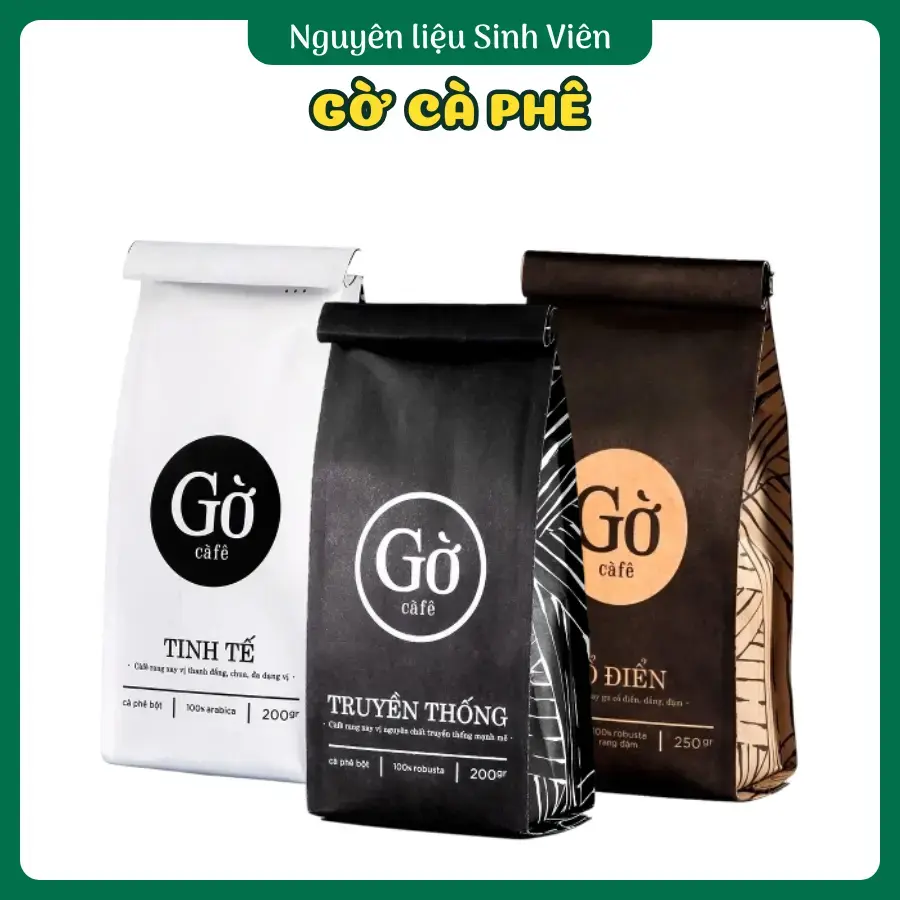 Cà phê rang nguyên hạt Gờ cafe