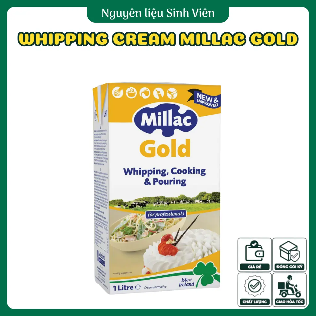 Whipping Cream Millac Gold
