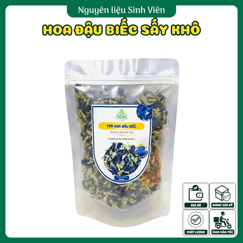 Hoa đậu biếc sấy khô