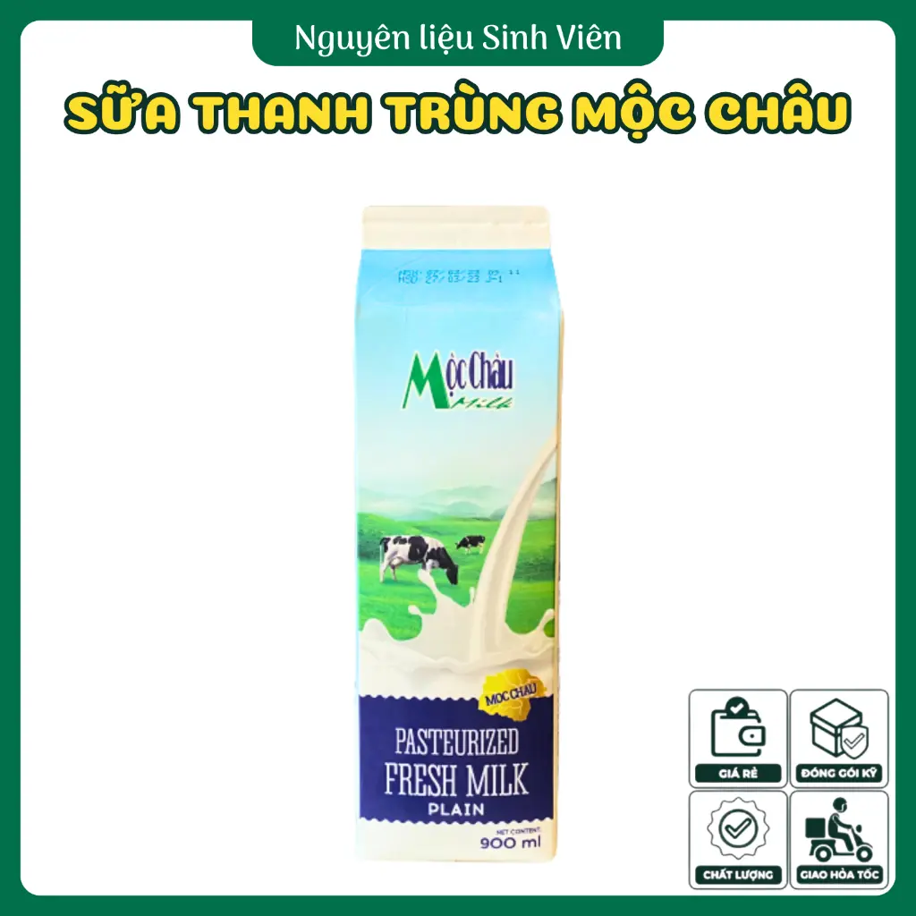 Sữa tươi thanh trùng Mộc Châu Milk