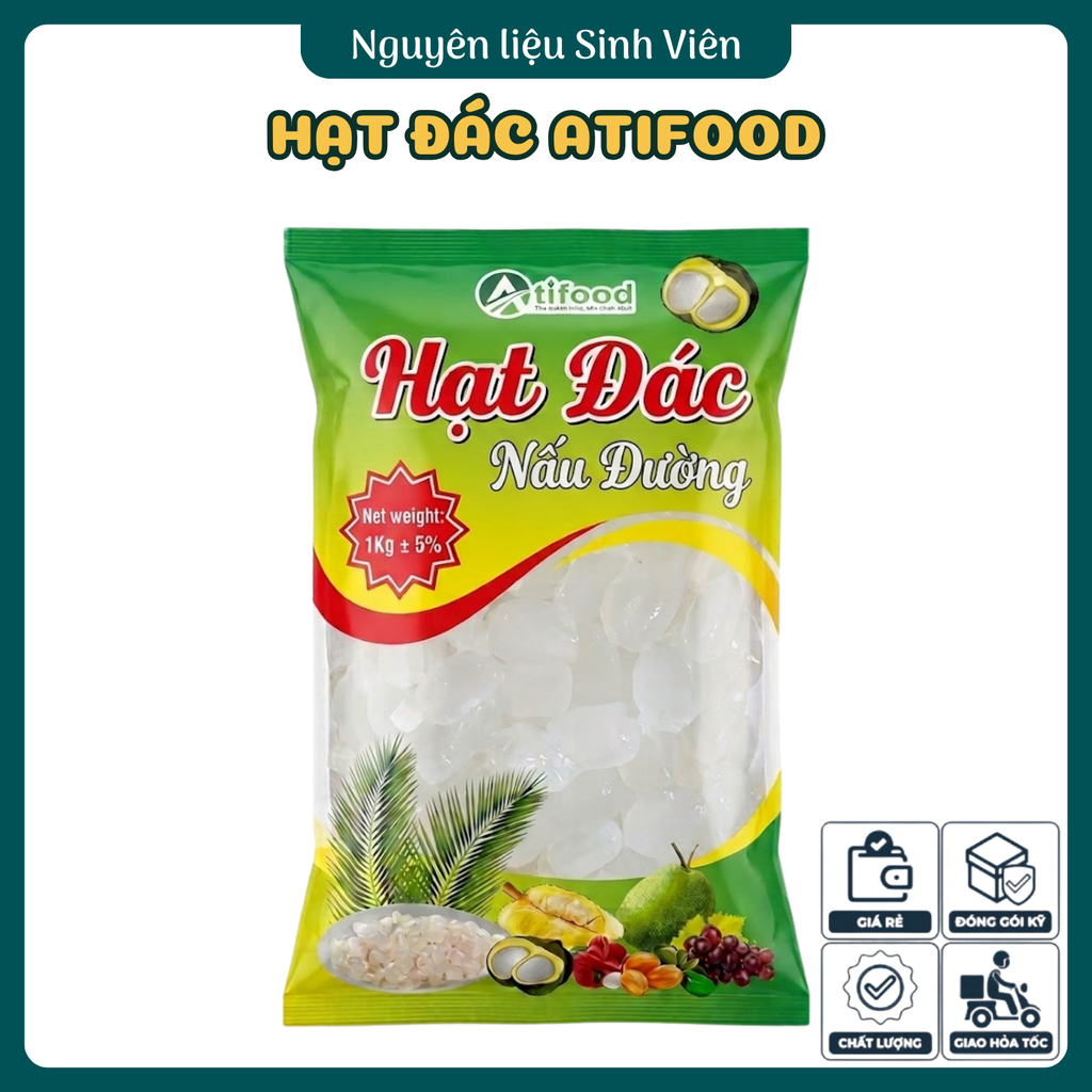 Hạt đác ngâm đường Atifood