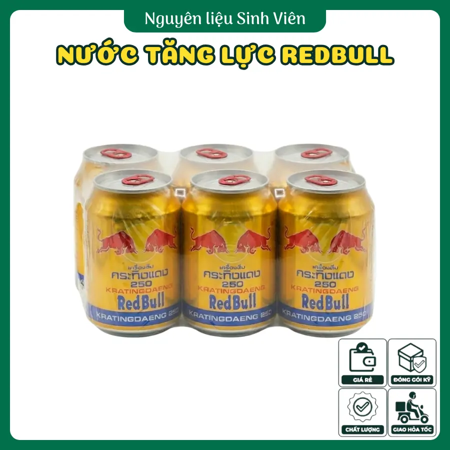 (Lốc) Nước tăng lực RedBull