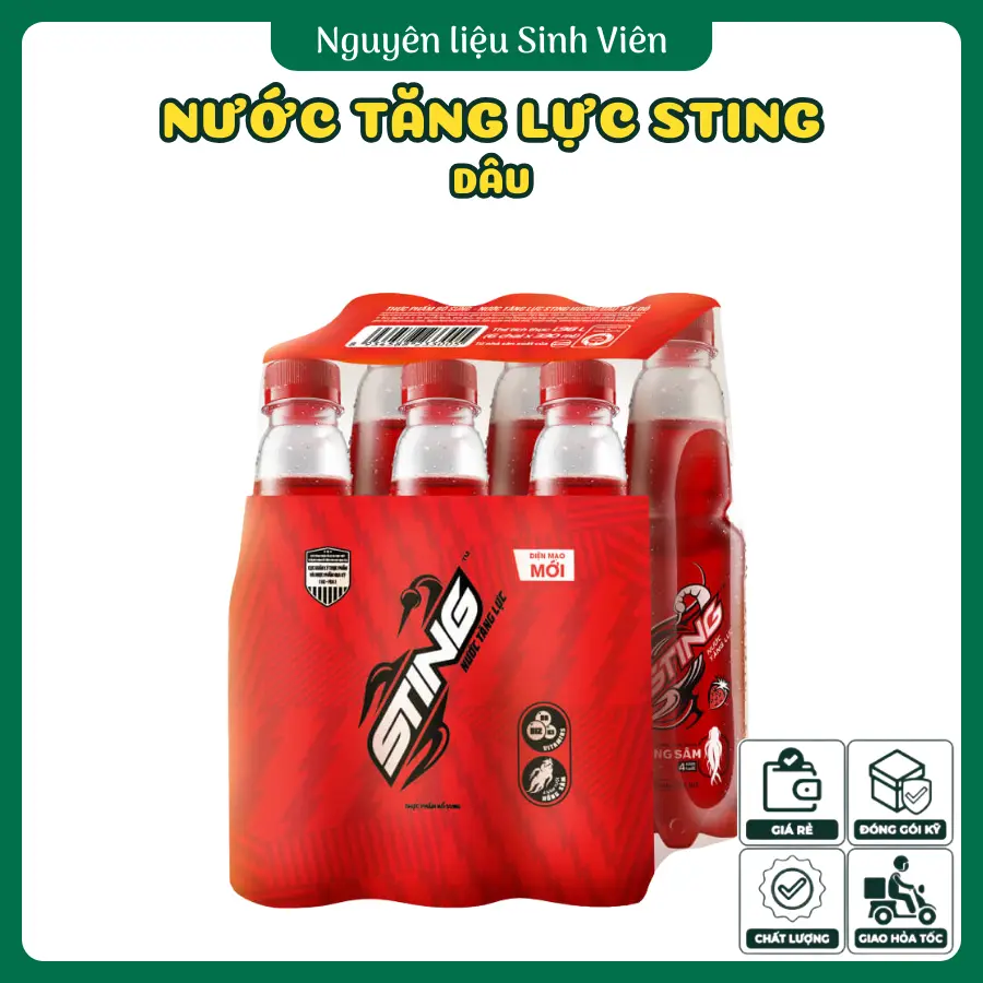 Nước tăng lực Sting dâu
