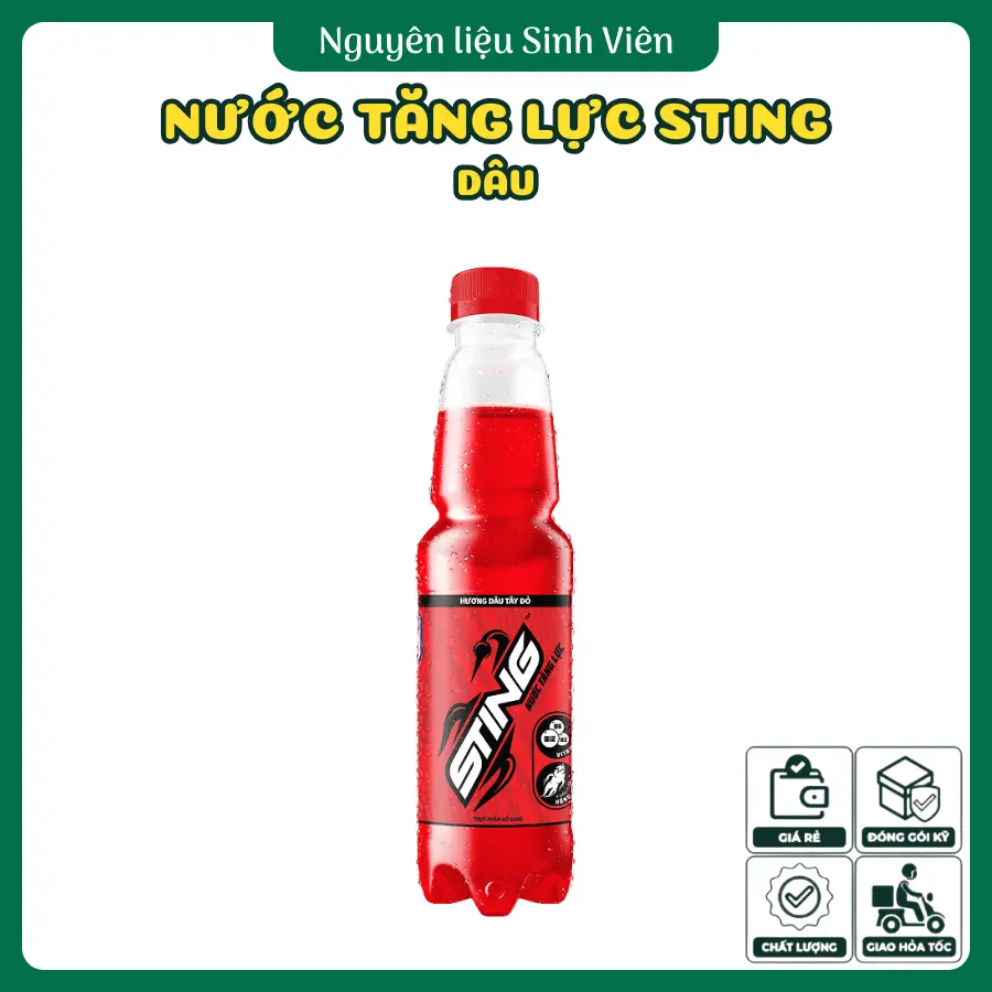 Nước tăng lực Sting dâu