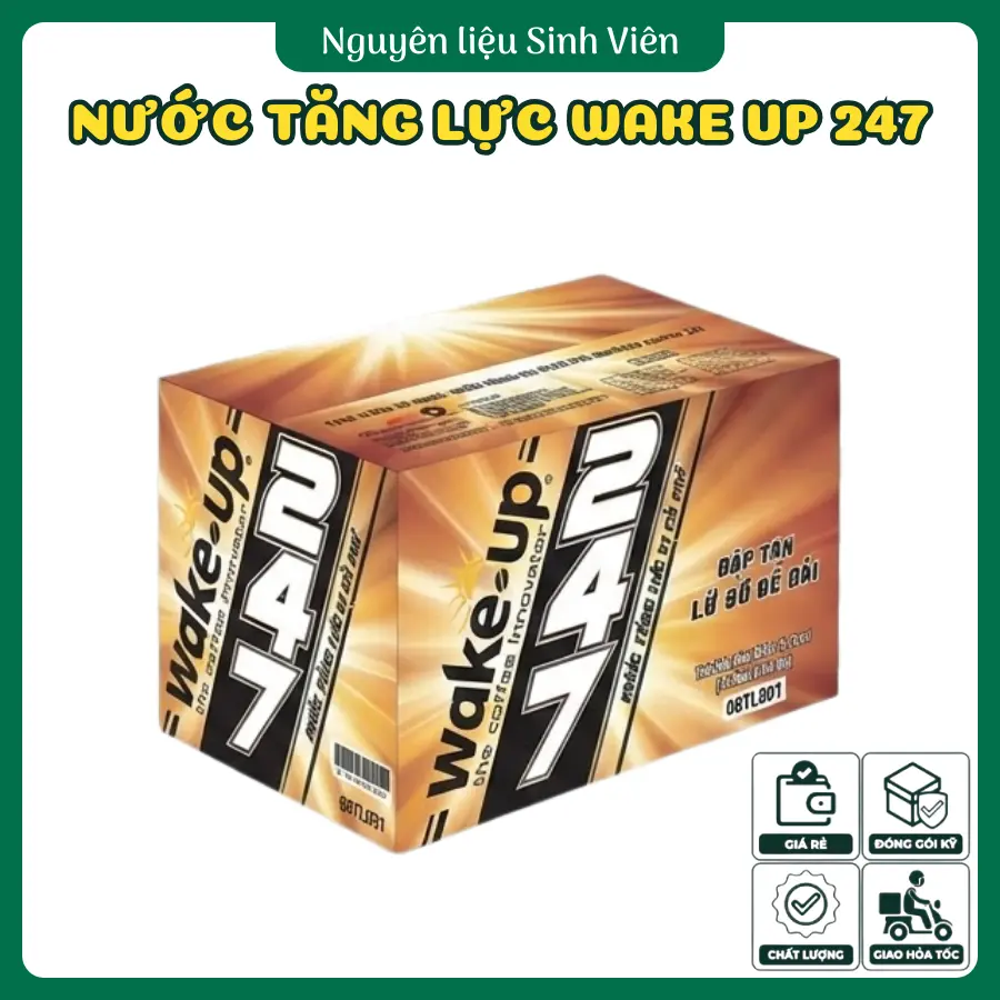 Nước tăng lực Wake Up 247