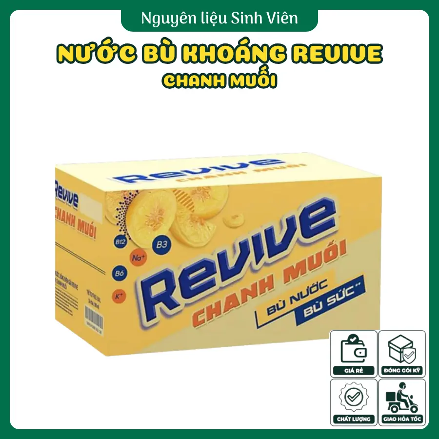 Nước bù khoáng Revive (Chanh muối)