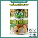 Nhãn ngâm đóng lon Rich