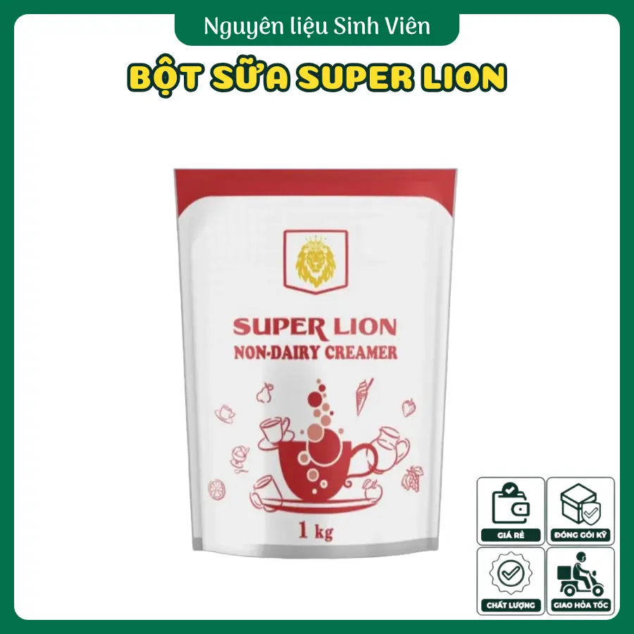 Bột kem béo Super Lion