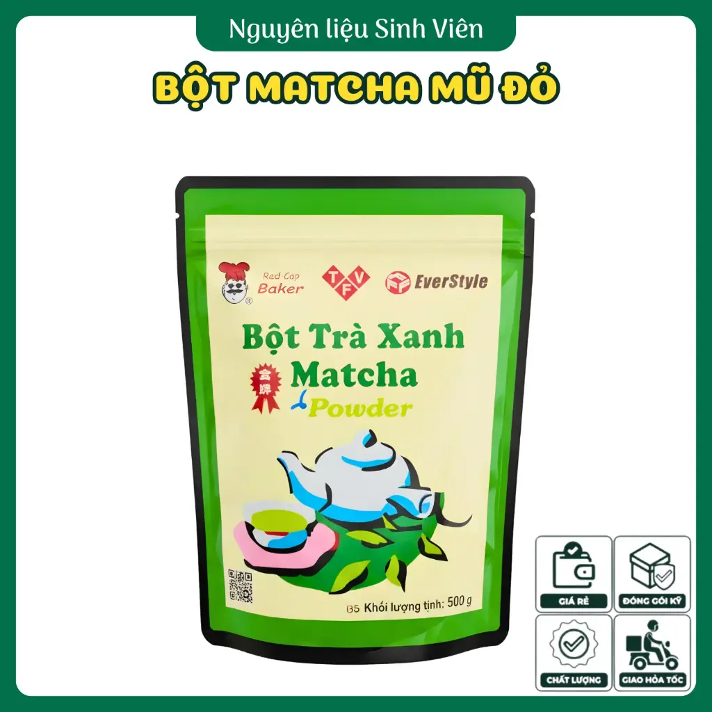 Bột matcha Mũ đỏ
