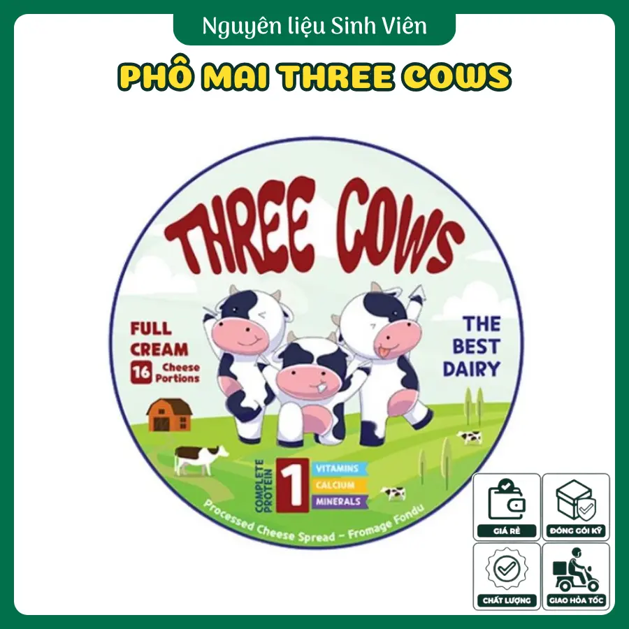Phô mai Three Cows