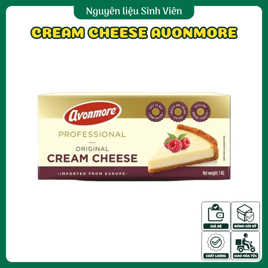 Phô mai cream cheese Avonmore