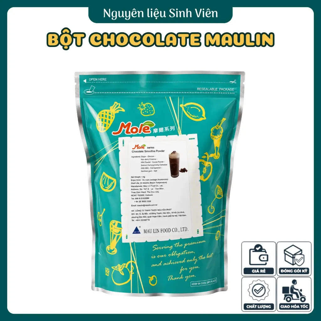 Bột chocolate Maulin