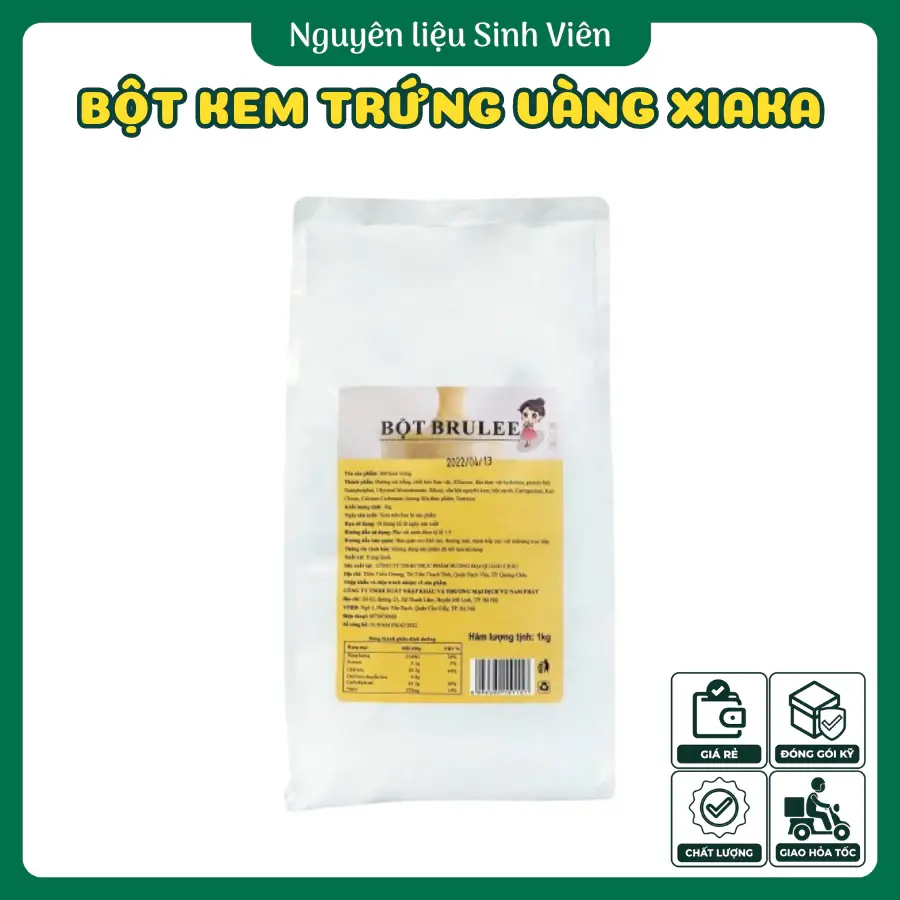 Bột kem trứng Xiaka
