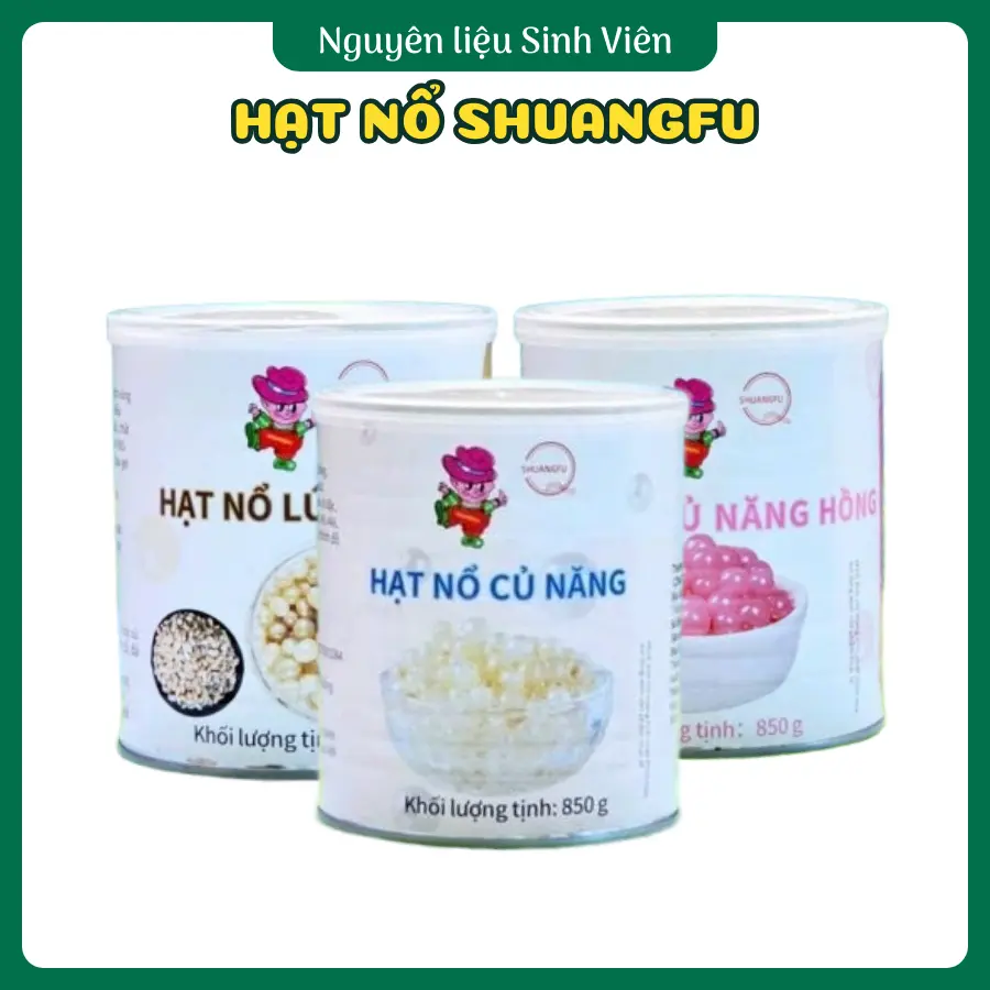 Thạch nổ củ năng Shuangfu