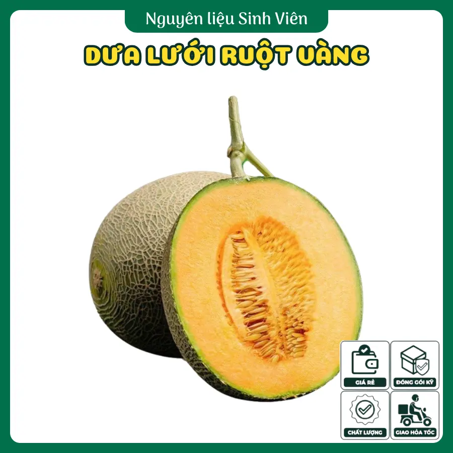 Dưa lưới ruột vàng miền Tây