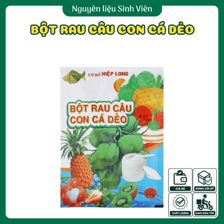 Bột rau câu Con Cá Dẻo Hiệp Long