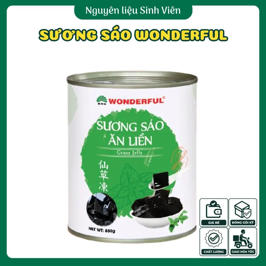 Sương sáo đóng lon Wonderful