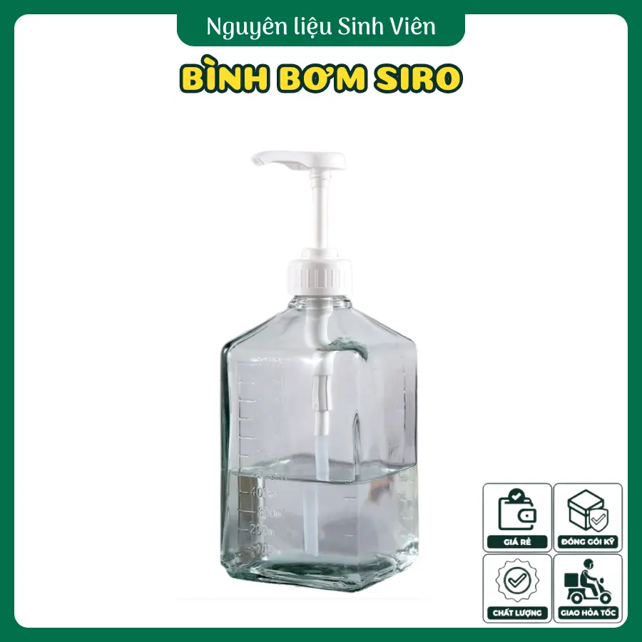 Bình bơm siro