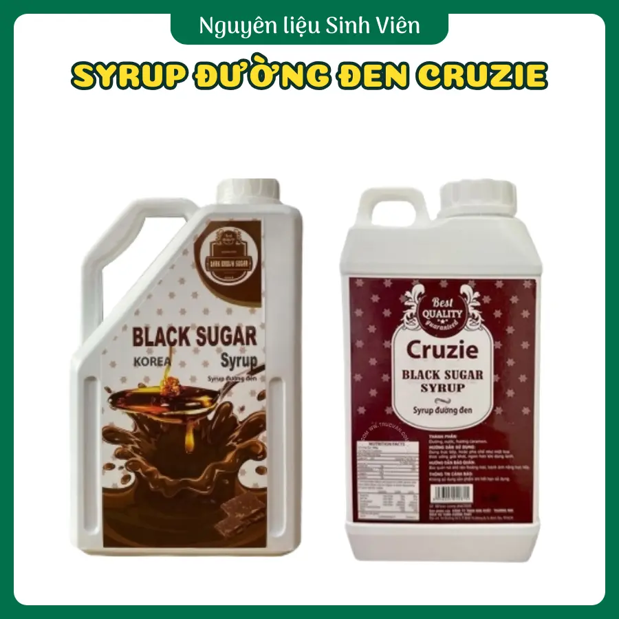 Syrup đường đen Cruzie