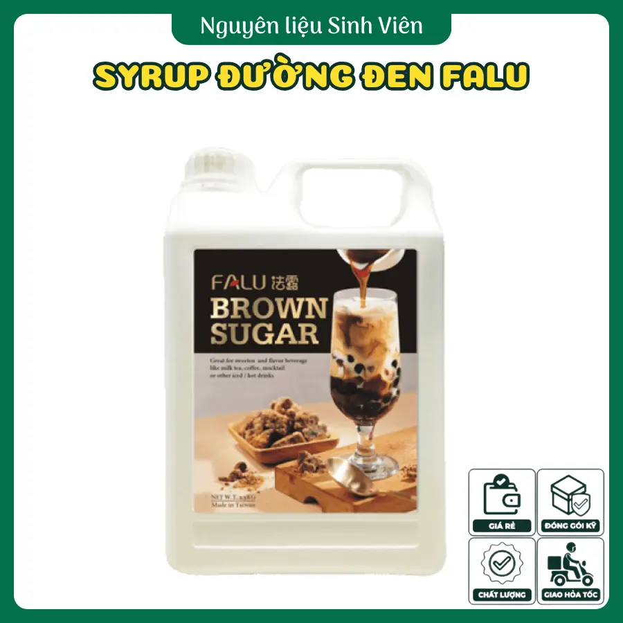 Syrup đường đen Falu