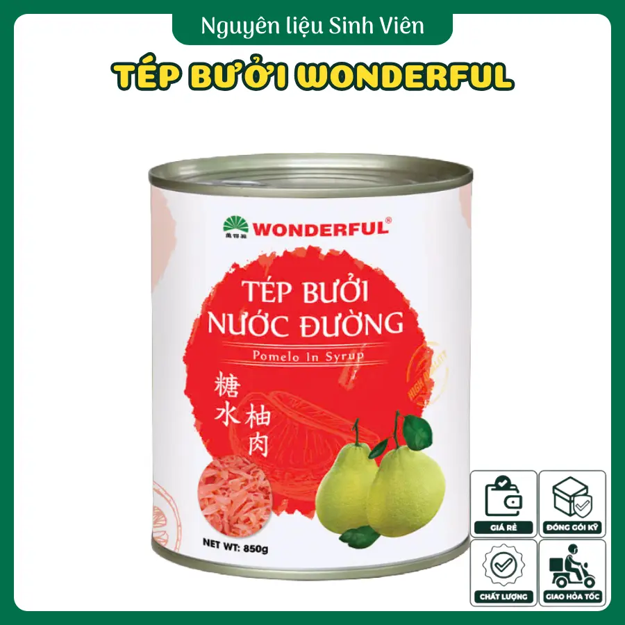 Tép bưởi nước đường Wonderful