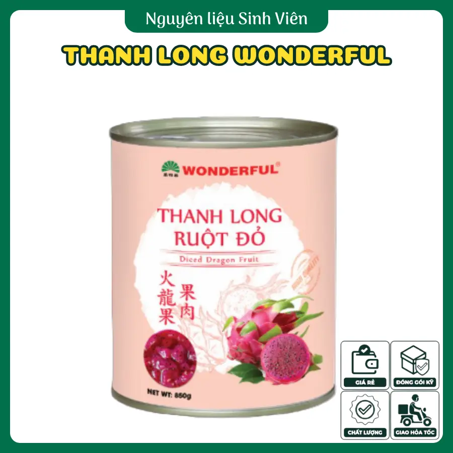 Thanh long ruột đỏ Wonderful