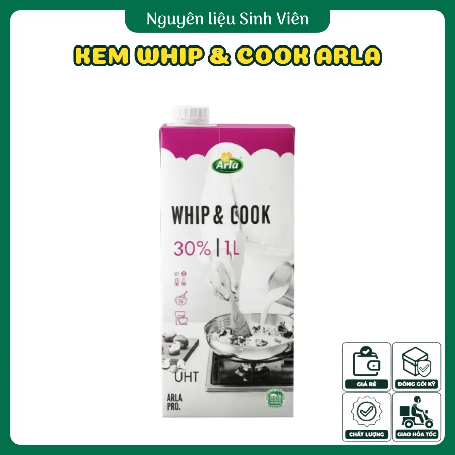 Kem Whip & Cook Arla