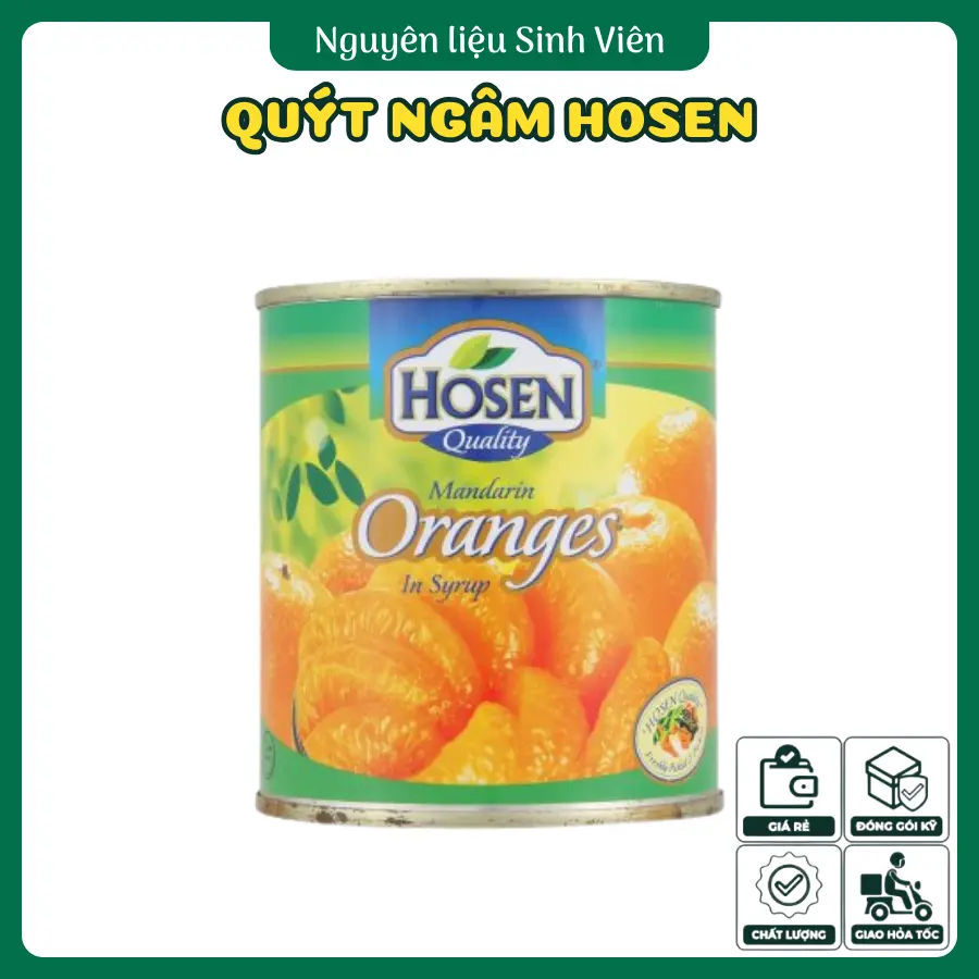 Quýt ngâm đóng lon Hosen
