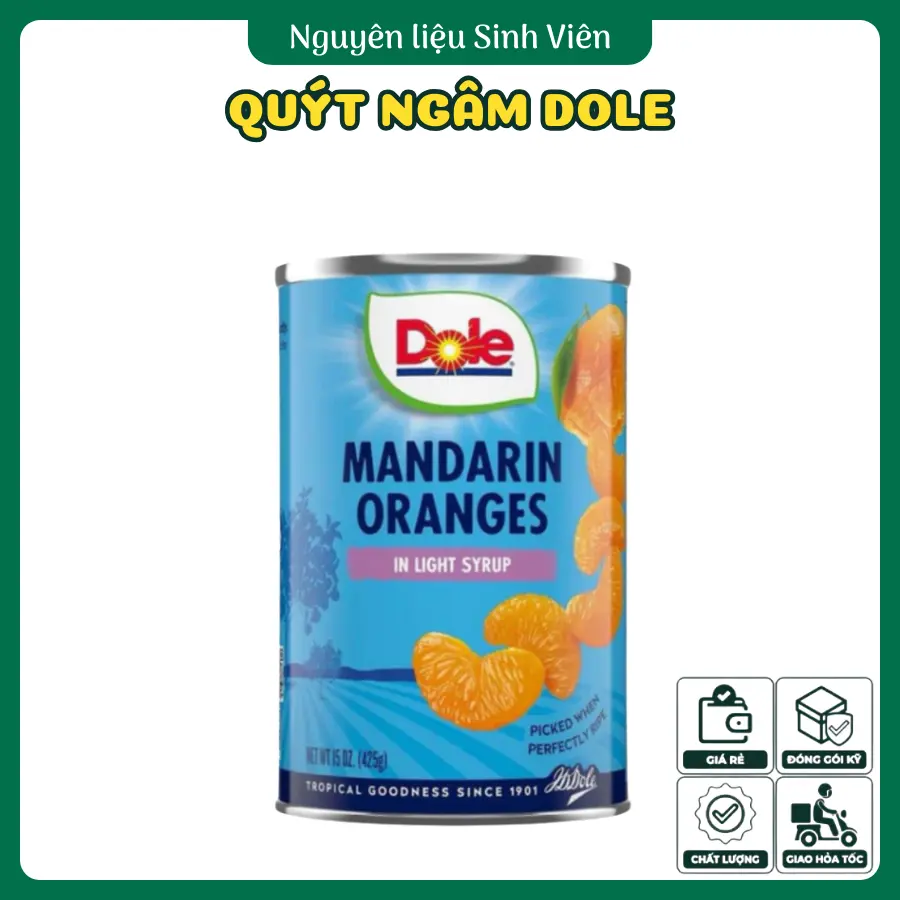Quýt ngâm đóng lon Dole