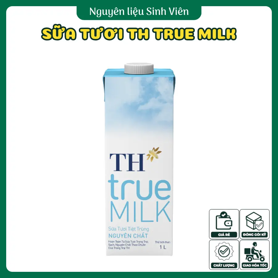 Sữa tươi nguyên kem TH True Milk