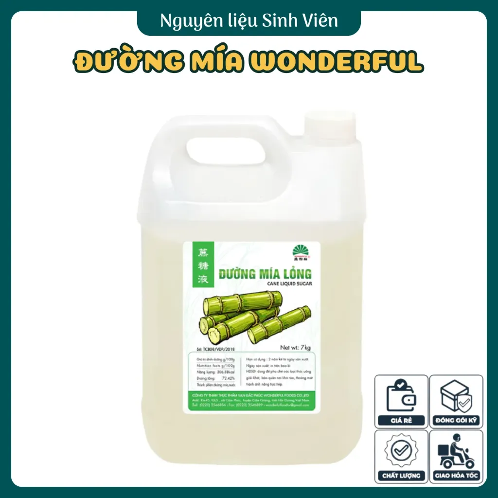 Nước đường mía Wonderful
