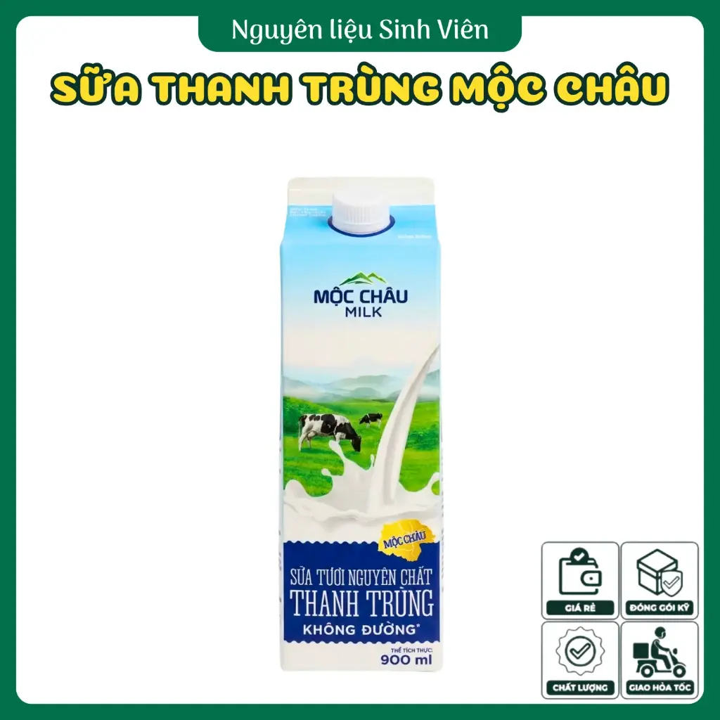 Sữa tươi thanh trùng Mộc Châu Milk