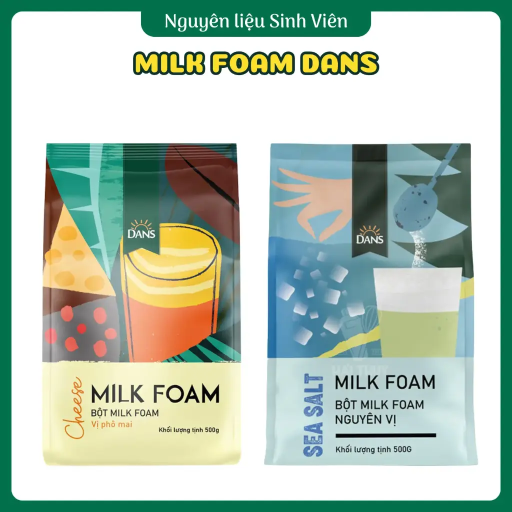 Bột milk foam Dans