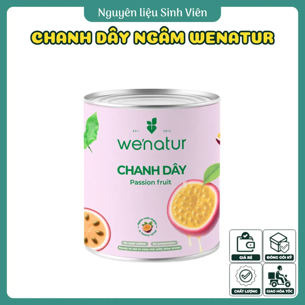 Chanh dây ngâm đóng lon Wenatur