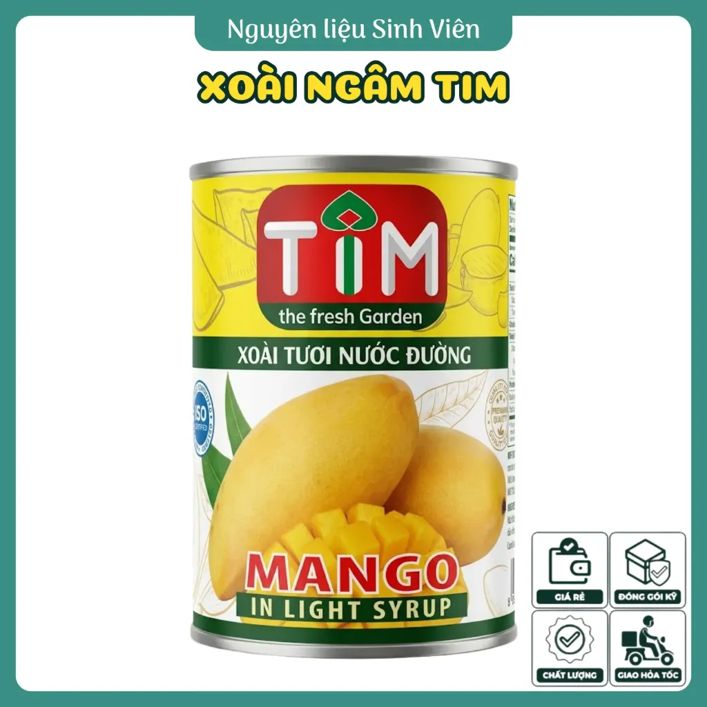 Xoài ngâm đóng lon TIM