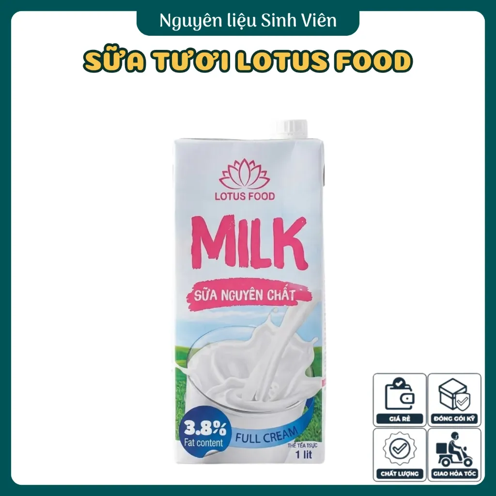 Sữa tươi nguyên kem Lotus Food