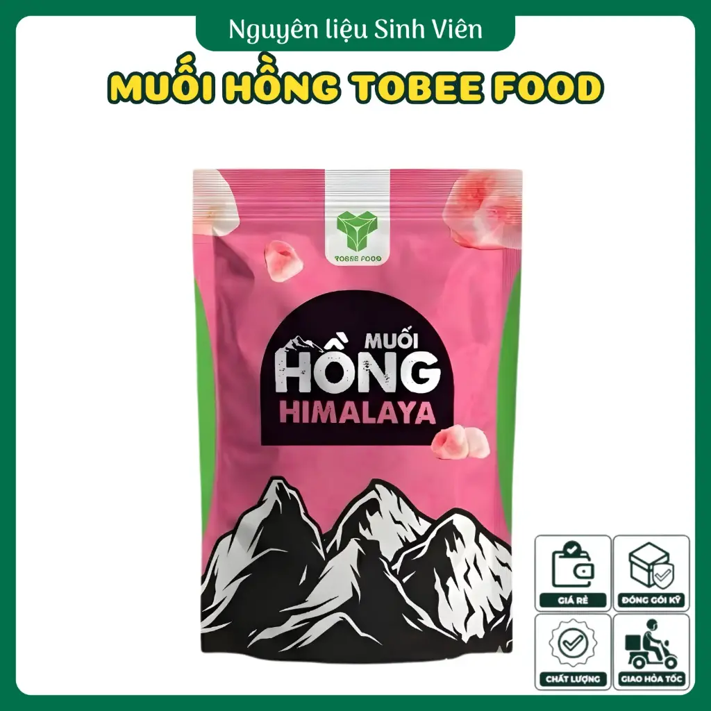 Muối hồng Himalaya Tobee Food