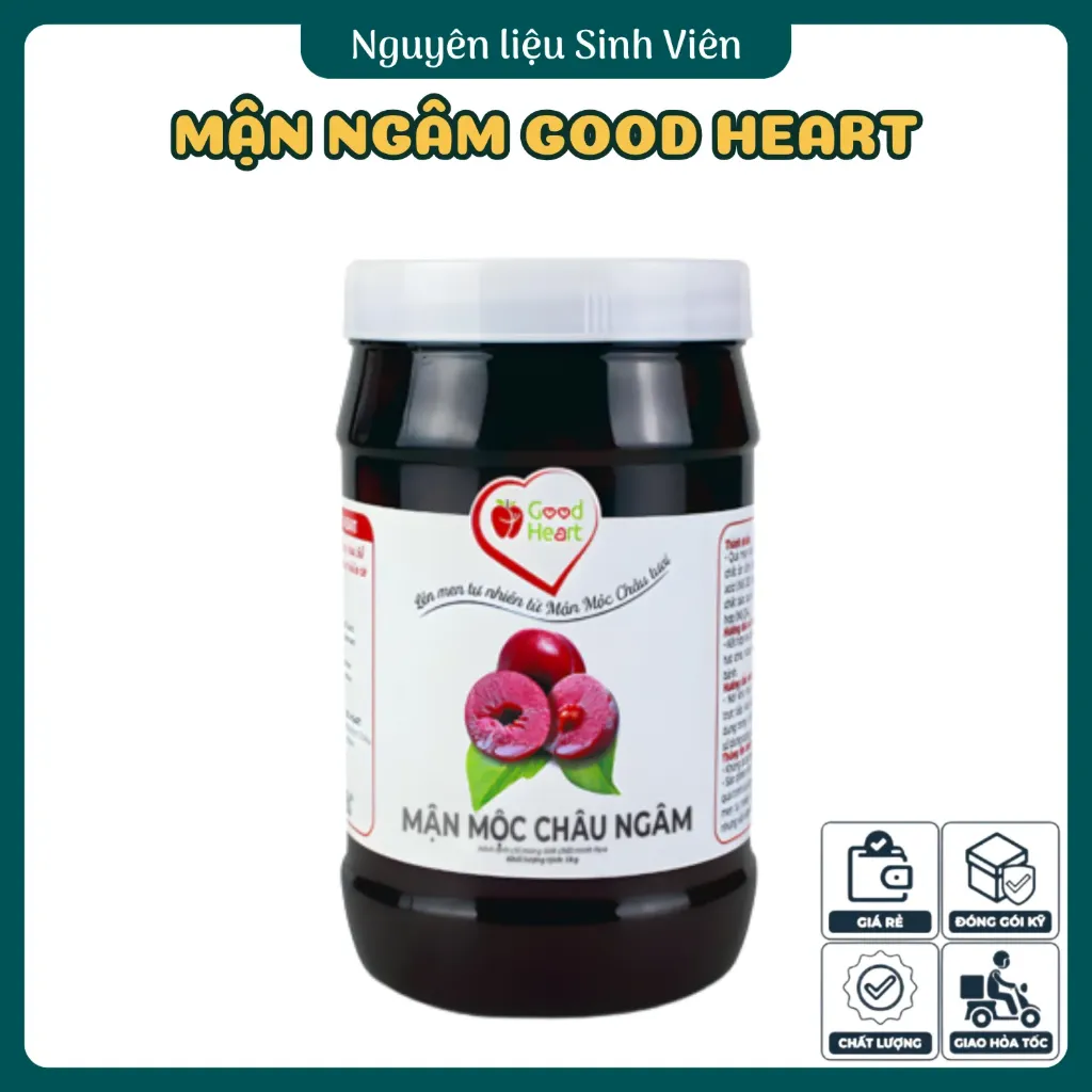 Mận Mộc Châu ngâm đường Good Heart
