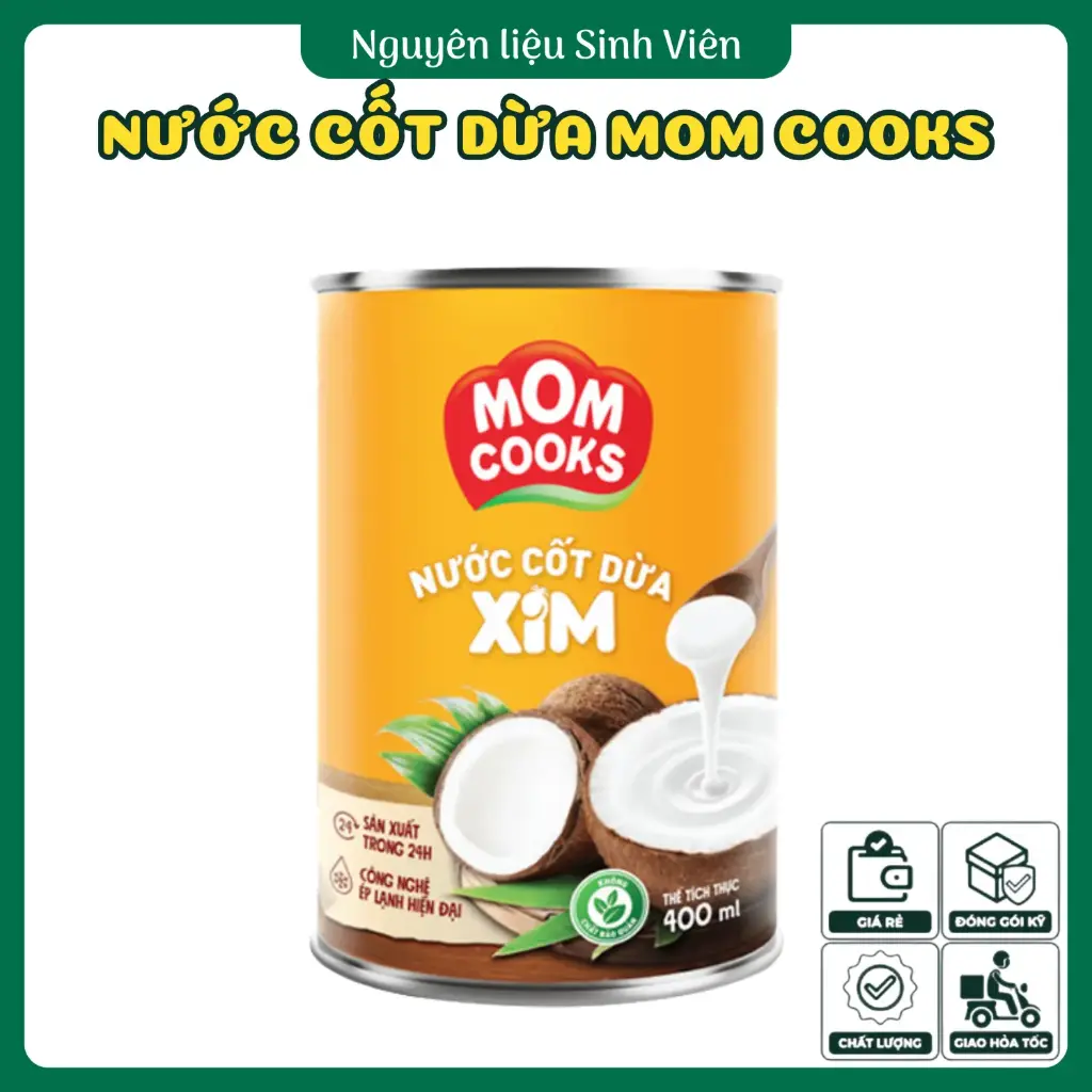 Nước cốt dừa Mom Cooks