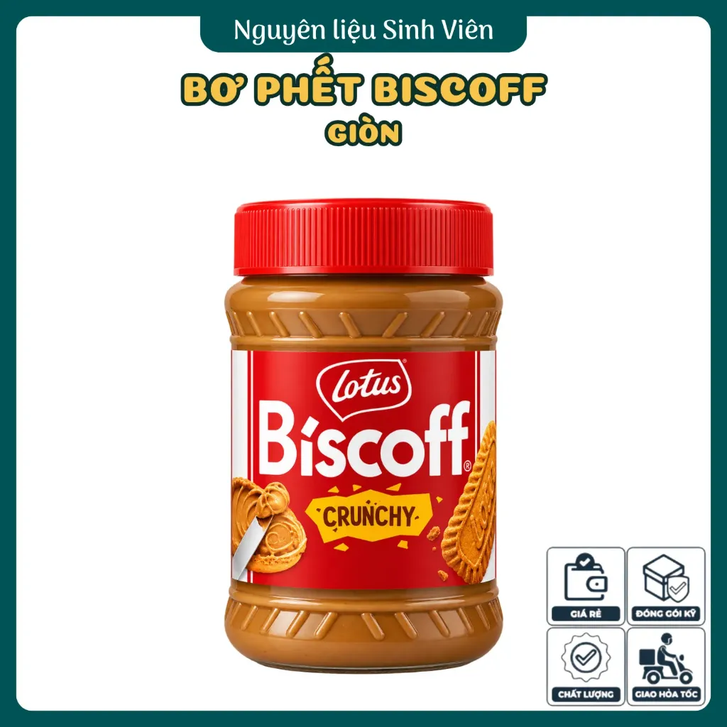 Bơ phết Lotus Biscoff