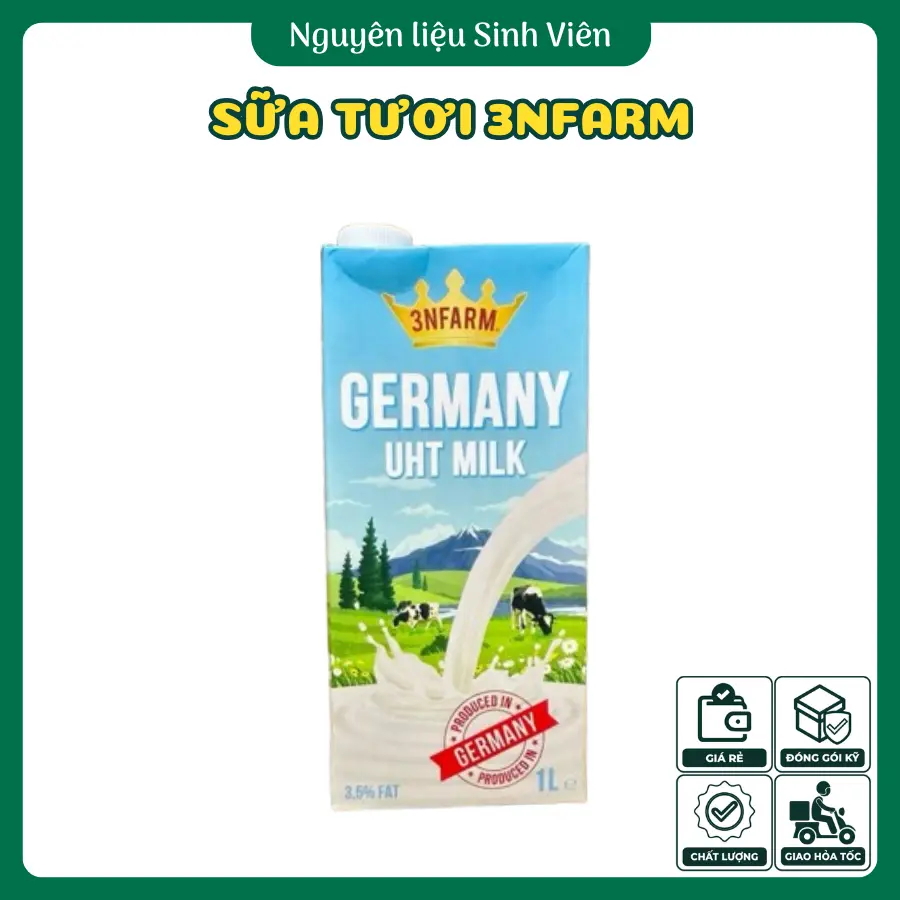 Sữa tươi nguyên kem 3NFarm