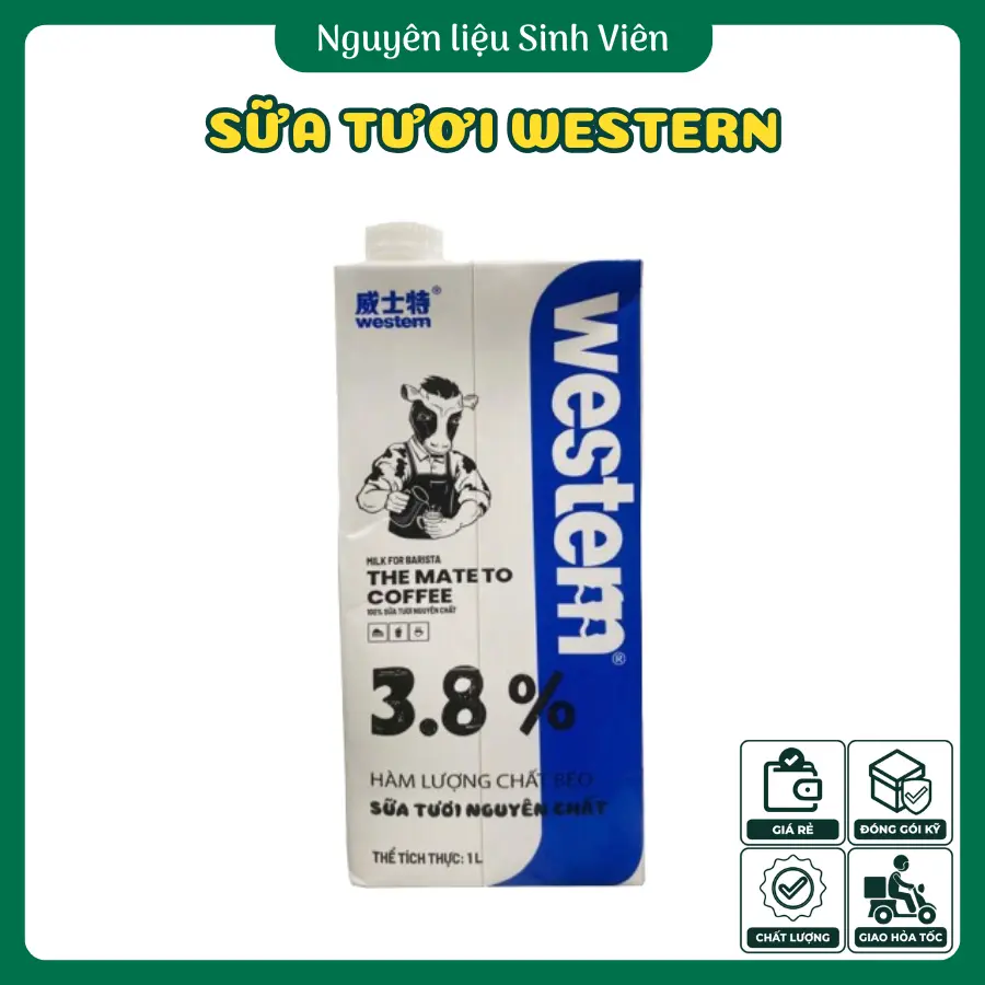 Sữa tươi nguyên kem Western