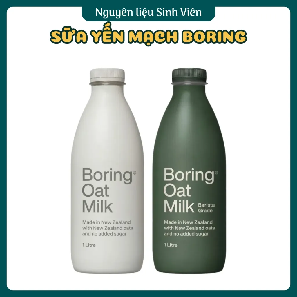 Sữa yến mạch Boring