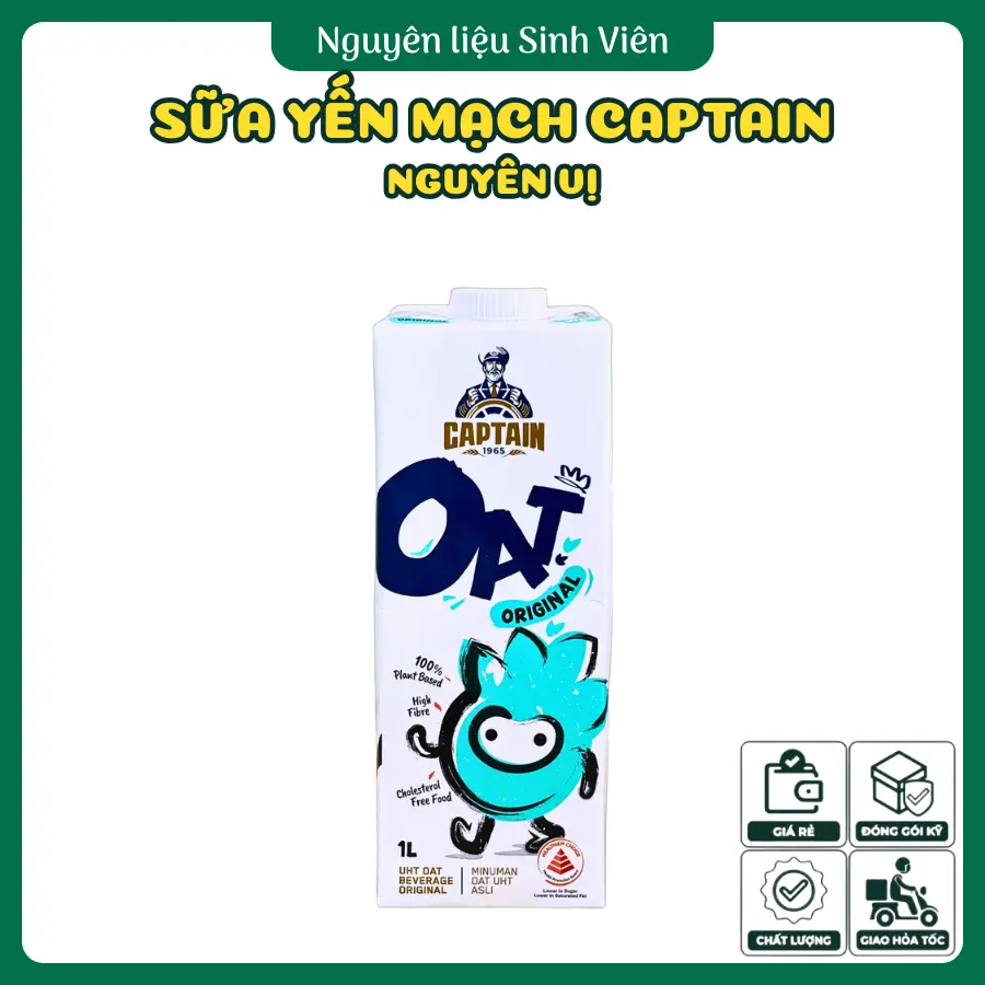 Sữa yến mạch Captain