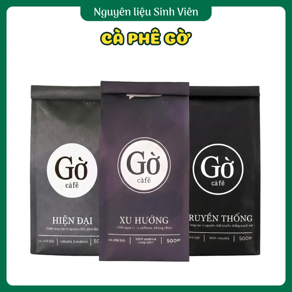 Cà phê rang nguyên hạt Gờ cafe