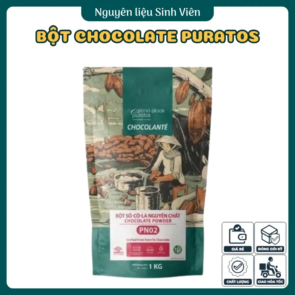 Bột chocolate Puratos