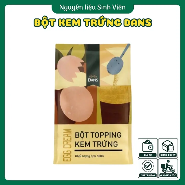 Bột kem trứng Dans