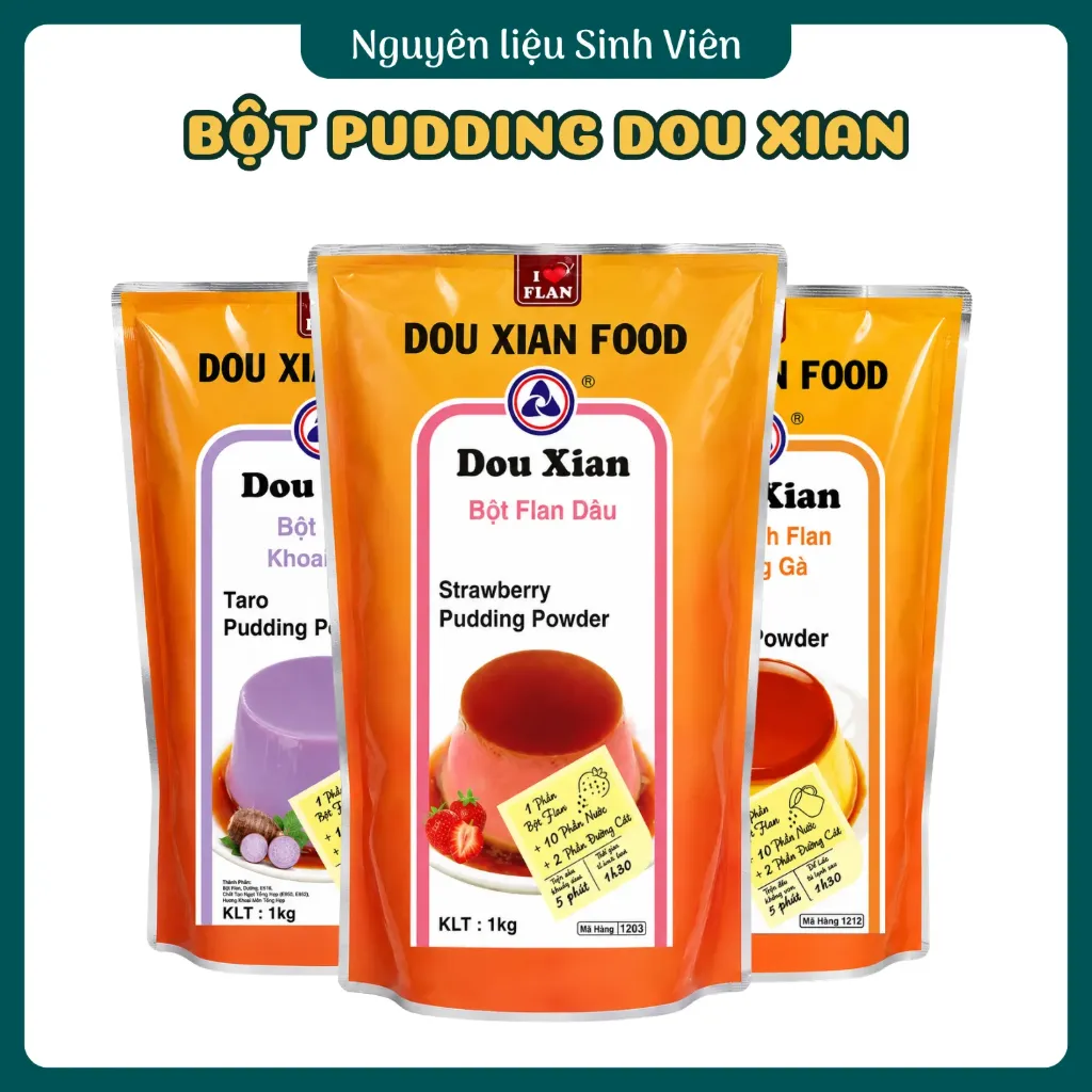 Bột pudding Dou Xian