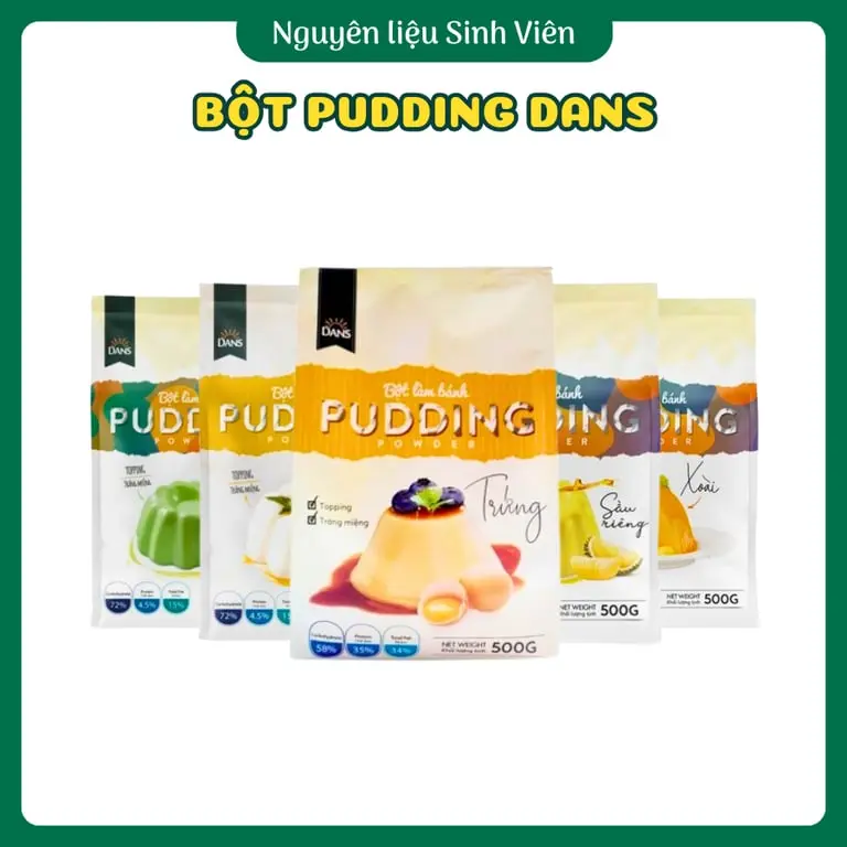 Bột pudding Dans